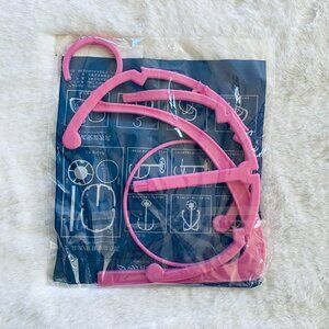 Wig Drying Hanger Pink Plastic NEW in package